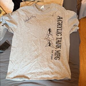 “Tanked” tv show autographed T-shirt